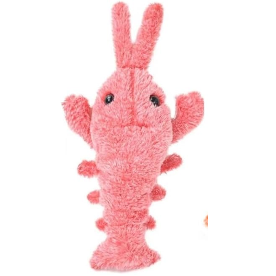 Juguete langosta interactivo para mascotas