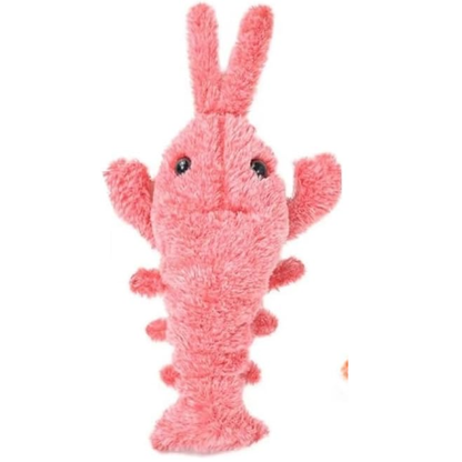 Juguete langosta interactivo para mascotas